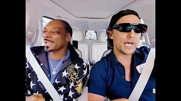 Snoop Dogg + McConaughey Singin On The Road Again #highwaytomore