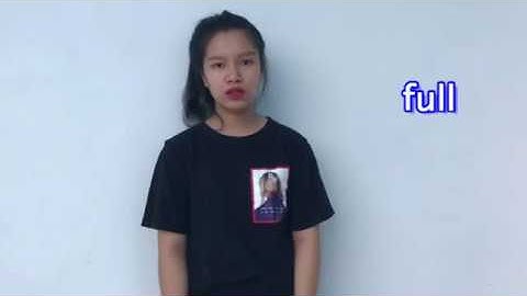 Minimal Pairs /u/ vs /ʊ/.