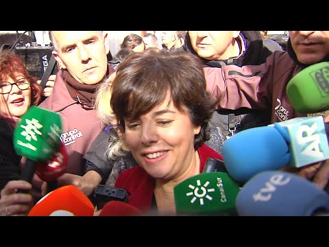 La esperada reaparición de Soraya Sáenz de Santamaría