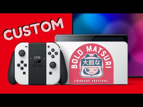 Customizing Nintendo products for my subscribers