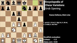 Encyclopedia of Chess Variations: Grob Opening