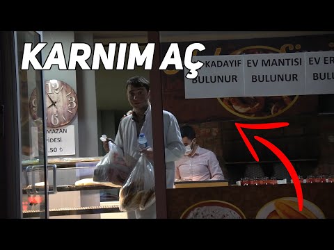 İFTARDA KARNI AÇ BİRİNE YARDIM EDER MİSİNİZ? - ( SOSYAL DENEY )