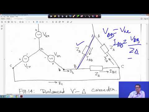 Lecture 48: Three phase circuits (Contd.)