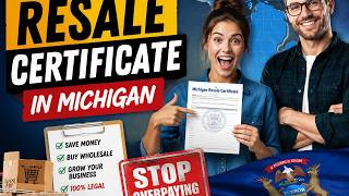 How to get a resale certificate in Michigan
