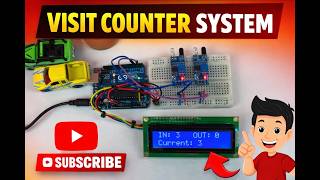 Smart IoT-Based  Visitor Counter for Analytics and Crowd Management. IOT project ENGINEERING PROJECT