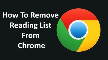 How To Remove Reading List From Chrome