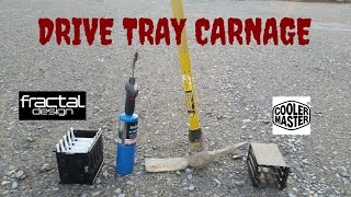 Drive Tray Carnage | Plastic VS Metal | Fractal Design | Cooler Master
