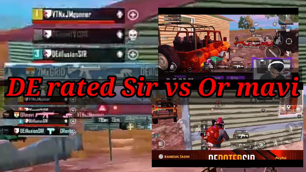 DE Vs OR De Rated Sir vs Or mavi 👍