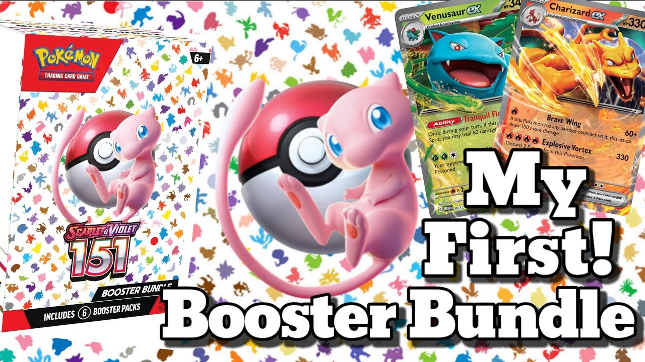 My First Time Opening Pokémon 151 Booster Bundle!! - YouTube