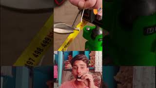DIY Chalk Line Hack Using a Tape Measure! 🛠️ #shorts