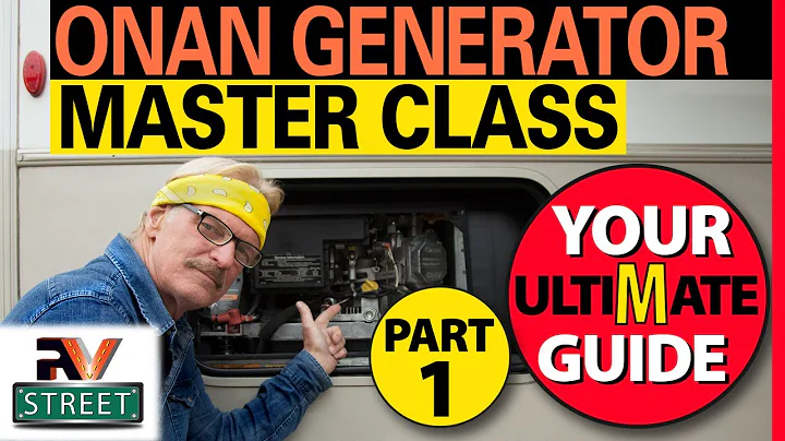 CUMMINS ONAN RV GAS GENERATORS - ULTIMATE MAINT. GUIDE - Part 1