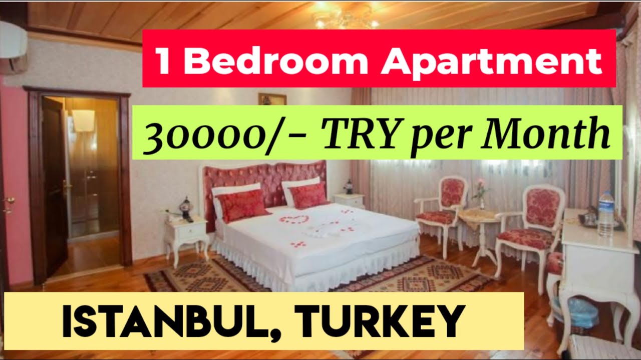1 BHK APARTMENT FOR RENT IN TURKEY I FULLY FURNISHED APARTMENT I LIVING COST IN TURKEY YouTube