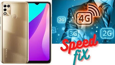 Infinix hot 11 play slow internet issue solved anroid 11 4g internet settings