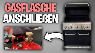 Gasflasche an Gasgrill anschließen - Anleitung