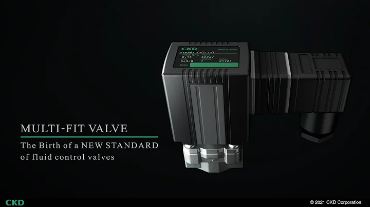 Have no hesitation in choosing a valve! MULTI-FIT® FFB・FFG Series for a Wide Variety of Fluids