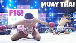 F16 エフシップホック(Red)!【ムエタイ】Muay Thai Fight! 13years old!