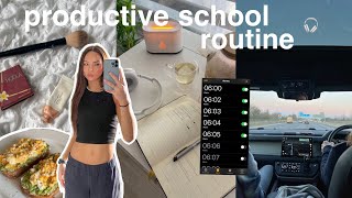 realistic school winter morning and night routine as a student  ⊹。°˖