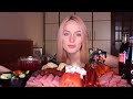 MUKBANG | Снеки, рыба, мясо, чипсы | snacks, fish, meat, chips не ASMR