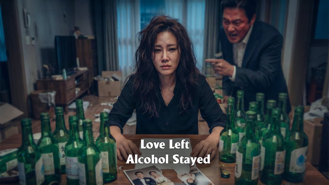 Because of her addiction to alcohol, the poor girl was mercilessly abandoned by her boyfriend.