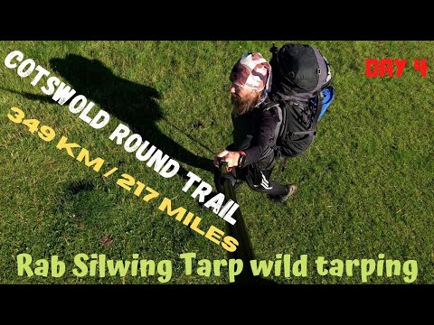 4 Cotswold Round long distance hiking trail Tarp Wild camping Cleeve Hill Hungry Horse Crickley Hill