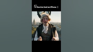If Isaac Newton Had an iPhone 📱🍎 | Veo3 Funny #funny #aishorts #isaac