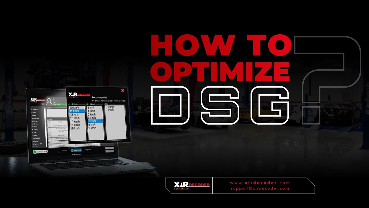 Dsg Counter How to Optimize DSG - YouTube