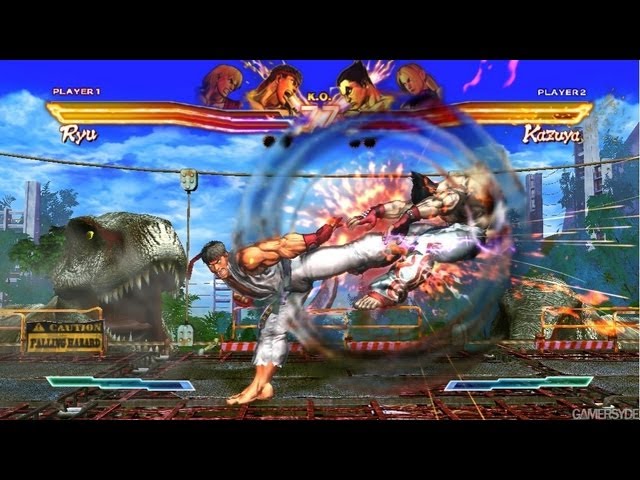 Street Fighter X Tekken - 8 minutes of Gameplay TRUE-HD QUALITY 