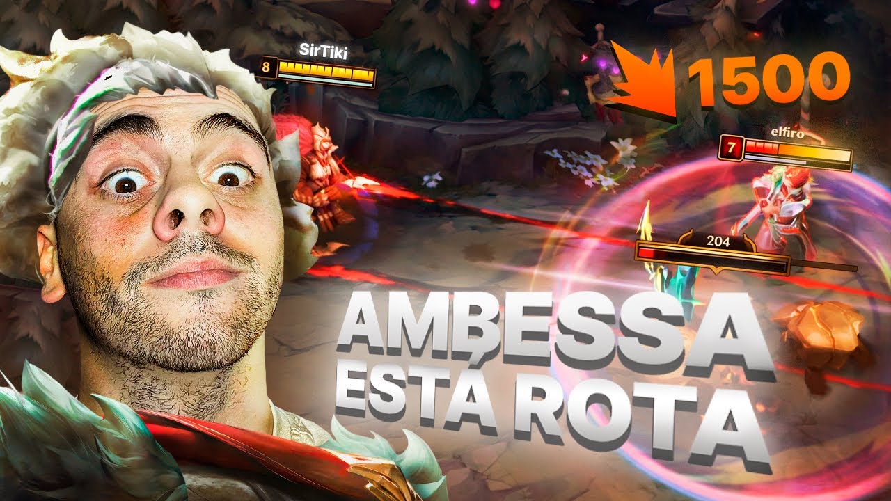¡AMBESSA está ROTA! DESTROZANDO a KAYN en la JUNGLA