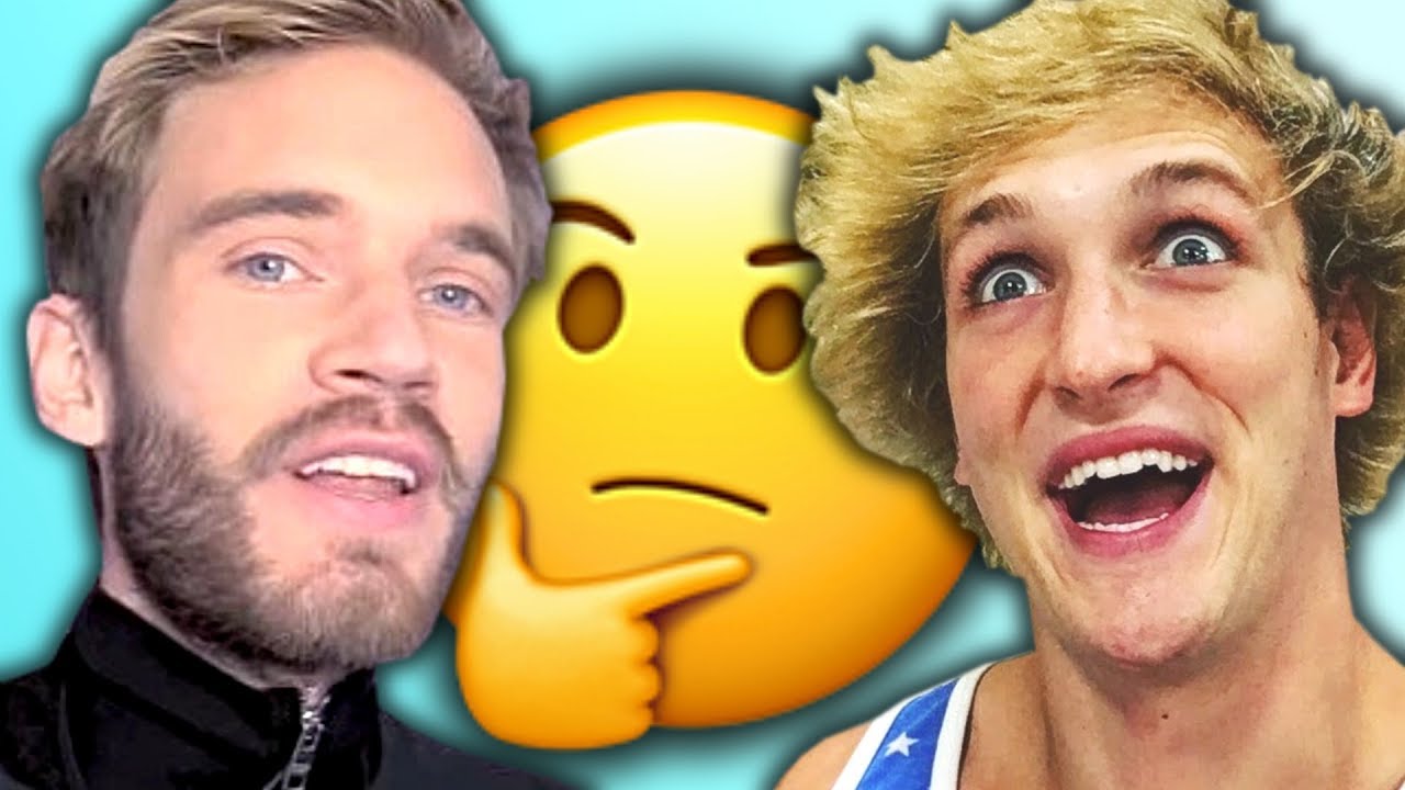 logan paul pewdiepie t series Are PewDiePie and Logan Paul the same person? 🤔