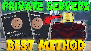 NEW *BEST* Way To Get Private Servers In The Forge Roblox! - The Forge Private Servers!