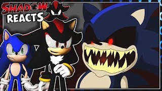 Sonic & Shadow Reacts To Sonic.exe Trilogy Part 1, 2 & 3