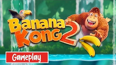 Banana Kong 2 Running Game : #gameplaywalkthrough  🍌🐒