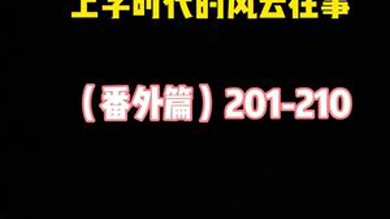 上学时代的风云往事（番外篇）201-210 #大小姐夫 #柳条胡同 #张老三 #大小姐夫合集睡觉版