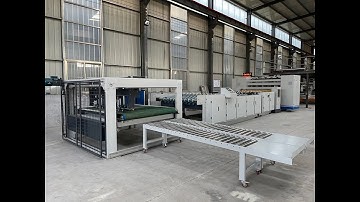 Single face slitter cut off stacker #xinyu #diace