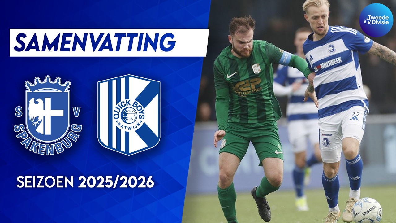 Samenvatting SV Spakenburg - Quick Boys | Tweede Divisie 25/26