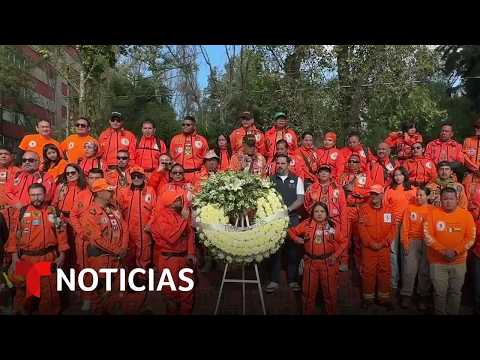 Millones en México rememoran a víctimas de mortales terremotos de 1985 y 2019 | Noticias Telemundo