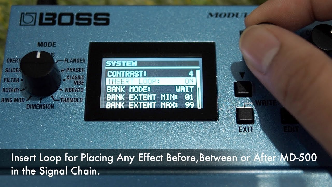 Unbox/QuickTest : Boss MD-500 - Preset Playthrough - YouTube