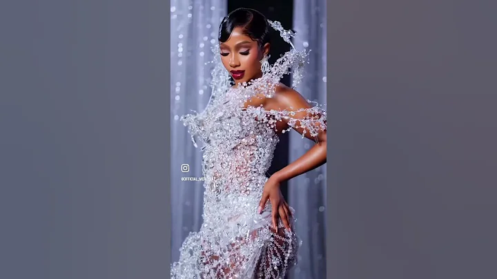 Mercy Eke stuns in her Diamond Theme dress for AMVCA2025 #amvca2025 #amvca #nollywood