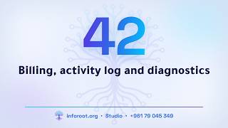 42 Inforoot Studio | Billing, activity log and diagnostics