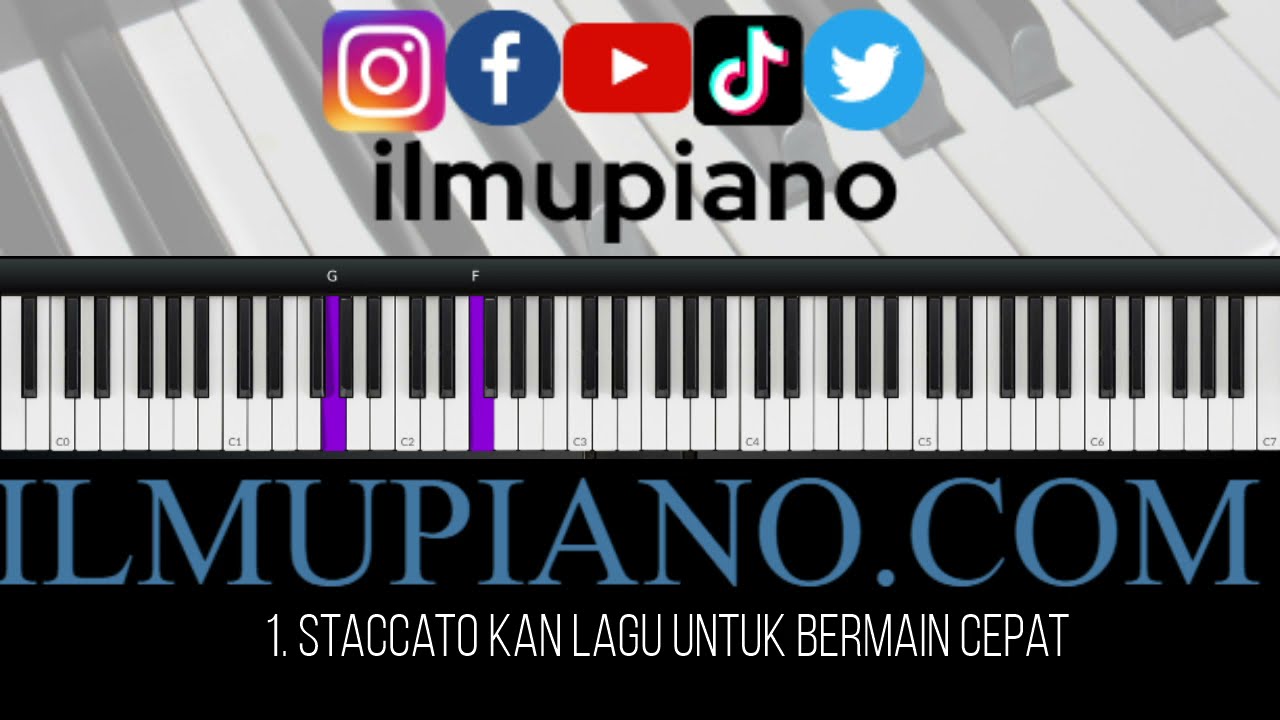 TIPS BISA MAIN LAGU DENGAN TEMPO CEPAT DI PIANO! Siapa saja langsung bisa!