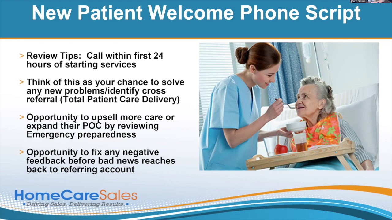 Home Care Sales TV #2: Using a Patient Welcome Phone Script to better ...
