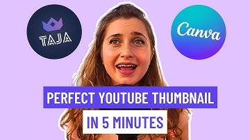 Create Stunning Thumbnails with Canva & Taja AI!