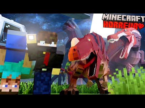 120 Hours on a LOST ISLAND with TERRIFYING CREATURES... (Minecraft Horror)
