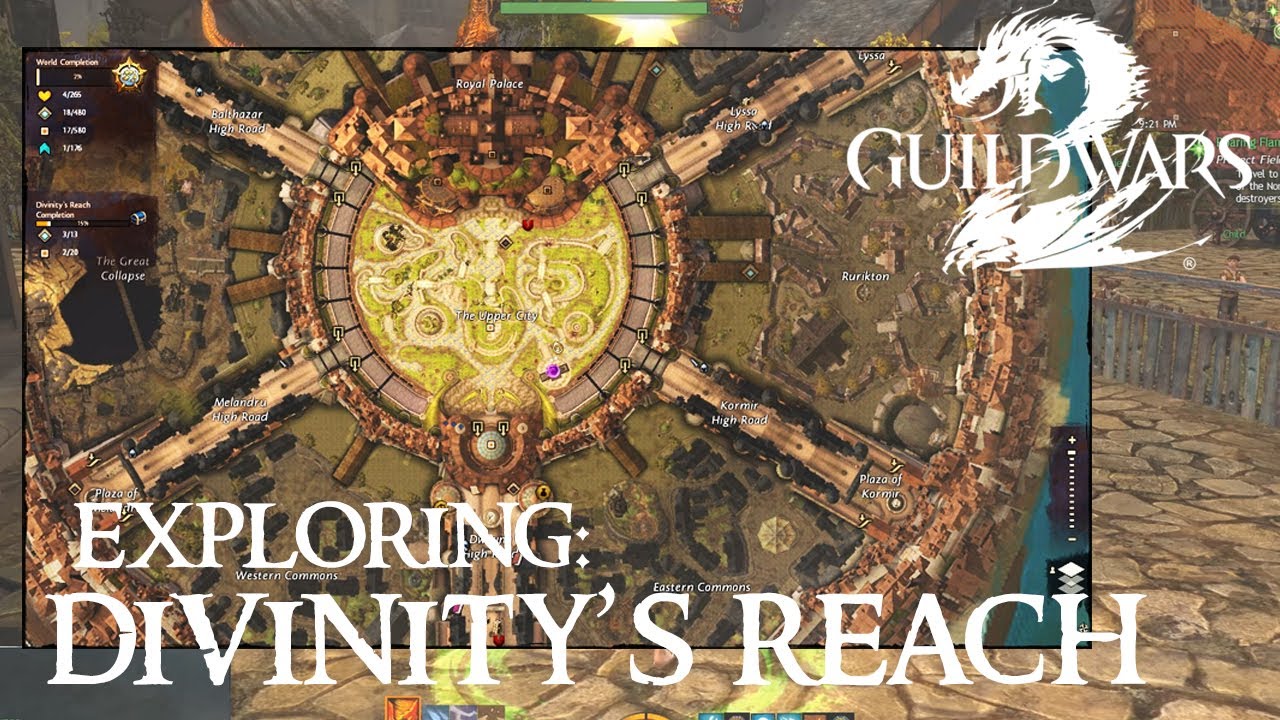 Guild Wars 2 - 2025 Gameplay - Exploring Divinity's Reach - [No Commentary]