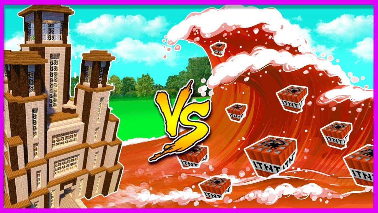 video phone beyonce mp3 TNT TSUNAMI VS TREEHOUSE BASE - Minecraft Tsunami Base Challenge