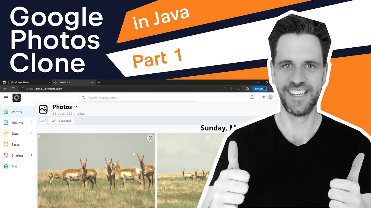 How to Build a Google Photos Clone in Java - Pilot - YouTube