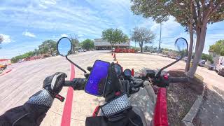 Riding to the shop | Royal Enfield Scram 411 POV