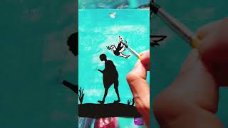 2 October special 🇮🇳🕊 #art #shorts #drawing #satisfying #viral #trending #ytshorts