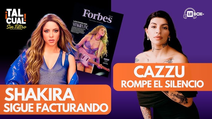 SHAKIRA arrasa en FORBES LATIN POWER | Antonio de la Rúa | Cazzu rompe el  silencio EN VIVO - YouTube