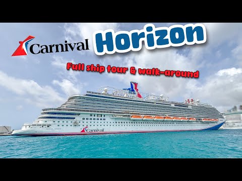 Carnival Horizon Full Ship Tour